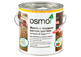 Масло с твердым воском цветное OSMO Hartwachs-Öl Farbig 0,75 л